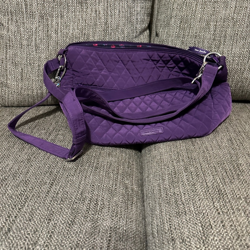 Vera Bradley Purple Quilted Purse